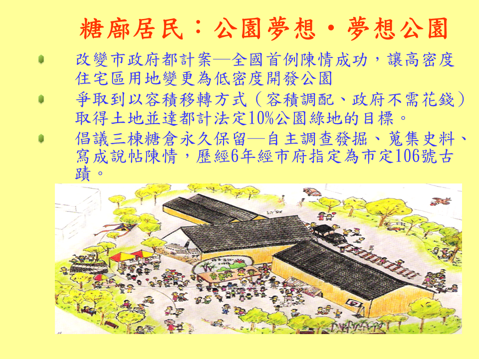 糖廍文化協會，台北製糖所 ，文化園區